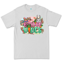 Dove Grey Easter vibes Easter Day Premium Tee - HowdyJamesFarm