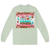 Matcha coffee gives me teacher powers tumbler Long Sleeve Tee - BundleAndBundleShop