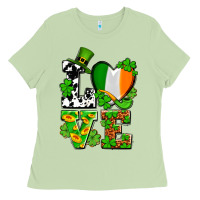 Matcha Love St. Patrick's Ladies Tee - OliviaCreatesArt