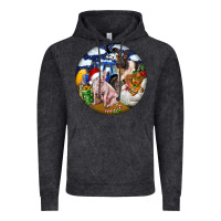 Vintage Black Farm And Pig Vintage Hoodie - FaDigitalArtStudio