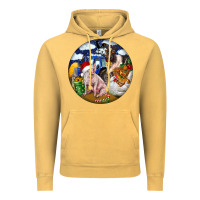 Vintage Mustard Farm And Pig Vintage Hoodie - FaDigitalArtStudio