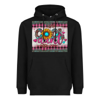 Black cool aunt Heavyweight Hoodie - JahusDesignShop