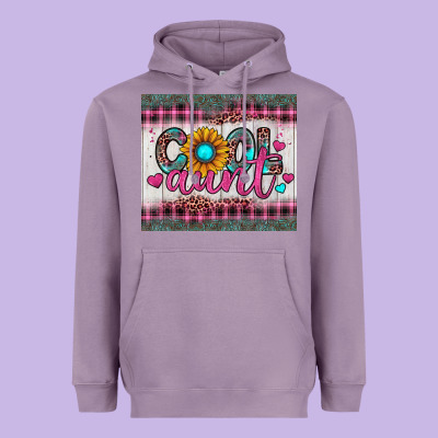 Cool Aunt Heavyweight Hoodie Designed By Jahusdesignshop