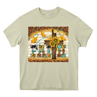 Mossy faith with cross Heavy Core Tee - TumblerDesignByShophia