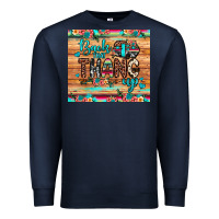 Navy back that thang up Premium Sweatshirt - JahusDesignShop