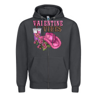 Smoke valentines day valentine vıbes Zipper Hoodie - AdoDesignShop
