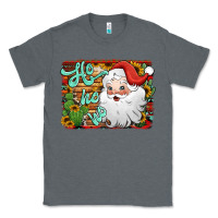 Charcoal Heather ho ho ho santa claus Classic Tee - Jasminsmagicworld