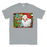 Heather Grey ho ho ho santa claus Classic Tee - Jasminsmagicworld