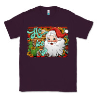 Plum ho ho ho santa claus Classic Tee - Jasminsmagicworld