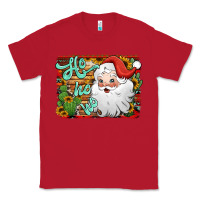 Red ho ho ho santa claus Classic Tee - Jasminsmagicworld