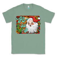 Sage ho ho ho santa claus Classic Tee - Jasminsmagicworld