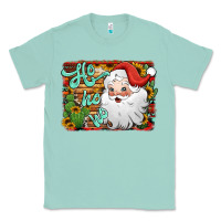 Seafoam ho ho ho santa claus Classic Tee - Jasminsmagicworld