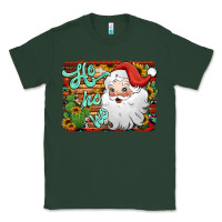 Sports Green ho ho ho santa claus Classic Tee - Jasminsmagicworld