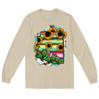 Mushroom Arizona Map Sunflower Cactus Serape Long Sleeve Tee - RanaPortraitStore