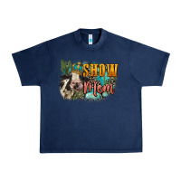 Navy Show mom cow Mother's Day Urban Heavy Tee - FaDigitalArtStudio