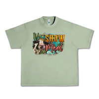 Oil Green Show mom cow Mother's Day Urban Heavy Tee - FaDigitalArtStudio