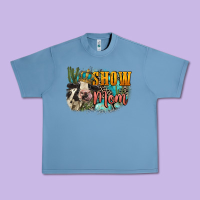 Show Mom Cow Mother's Day Urban Heavy Tee Designed By Fadigitalartstudio