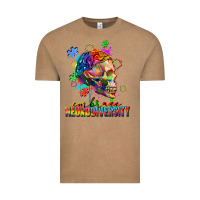 Vintage Coffee Embrace neurodiversity Vintage Tee - FaDigitalArtStudio