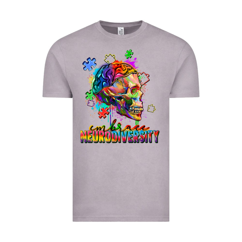 Embrace Neurodiversity Vintage Tee by FaDigitalArtStudio | Teevron