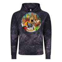 Cloud Black Christmas coop ornament Vintage Hoodie - FaDigitalArtStudio