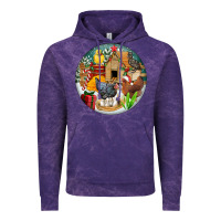 Cloud Purple Christmas coop ornament Vintage Hoodie - FaDigitalArtStudio