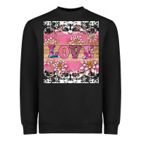 Black v.d love and lotus tumbler Heavyweight Sweatshirt - AdoDesignShop