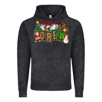Vintage Black Christmas Crew Vintage Hoodie - FaDigitalArtStudio