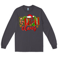 Smoke Christmas Gigi Claus Long Sleeve Tee - FaDigitalArtStudio