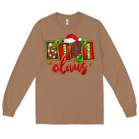 Toasted Coconut Christmas Gigi Claus Long Sleeve Tee - FaDigitalArtStudio