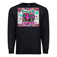 Black queen of the camper Premium Sweatshirt - JahusDesignShop