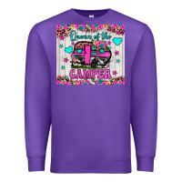 Purple queen of the camper Premium Sweatshirt - JahusDesignShop