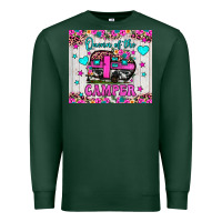 Sports Green queen of the camper Premium Sweatshirt - JahusDesignShop