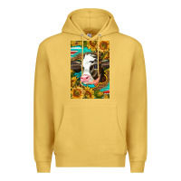 Antique Gold Cute Baby Calf Premium Hoodie - LillyAllenDesigns