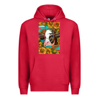 Cardinal Cute Baby Calf Premium Hoodie - LillyAllenDesigns