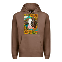 Chestnut Cute Baby Calf Premium Hoodie - LillyAllenDesigns