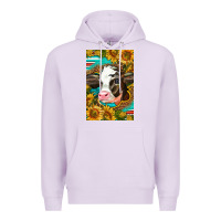 Lilac Cute Baby Calf Premium Hoodie - LillyAllenDesigns