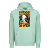 Seafoam Cute Baby Calf Premium Hoodie - LillyAllenDesigns