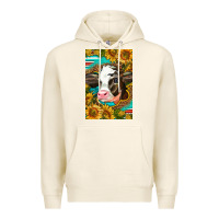 Tofu Cute Baby Calf Premium Hoodie - LillyAllenDesigns