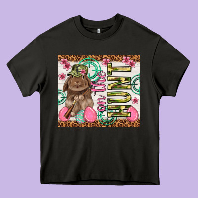 On The Hunt Heavy Core Tee Designed By Tumblerdesignbyshophia