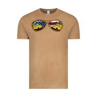 Vintage Camel Bus Driver Sunglasses Vintage Tee - Jasminsmagicworld