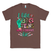 Chestnut I like big veins and i cannot lie Classic Tee - CowGirlArtShop