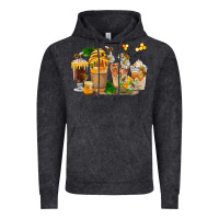 Vintage Black Honey Bee Coffee Cups Vintage Hoodie - FaDigitalArtStudio