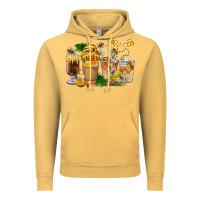 Vintage Mustard Honey Bee Coffee Cups Vintage Hoodie - FaDigitalArtStudio