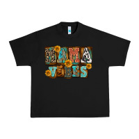 Black Western Mama Vibes Mother's Day Urban Heavy Tee - FaDigitalArtStudio