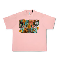 Salmon Western Mama Vibes Mother's Day Urban Heavy Tee - FaDigitalArtStudio