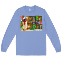 Colony Blue Warm And Cozy Penguin Long Sleeve Tee - FaDigitalArtStudio