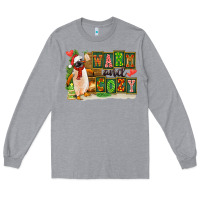 Heather Grey Warm And Cozy Penguin Long Sleeve Tee - FaDigitalArtStudio