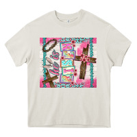 Cream he is risen Heavy Core Tee - TumblerDesignByShophia