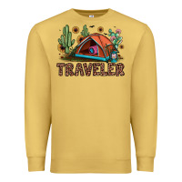 Antique Gold traveler Premium Sweatshirt - JahusDesignShop