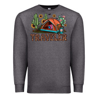 Charcoal Heather traveler Premium Sweatshirt - JahusDesignShop